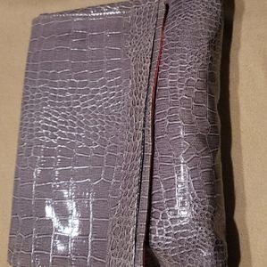 Vince Camuto Purse Clutch Purple Fuscia Inside